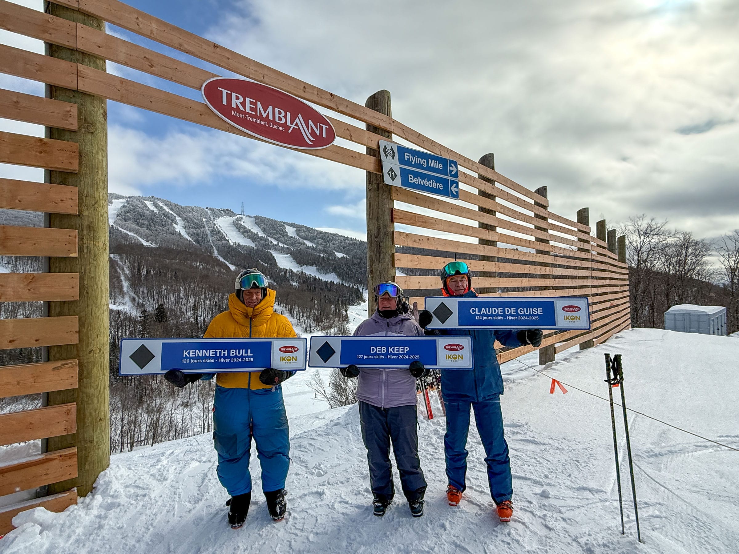 skieurs ayant enregistré le plus de journées à Tremblant en 2025/26
