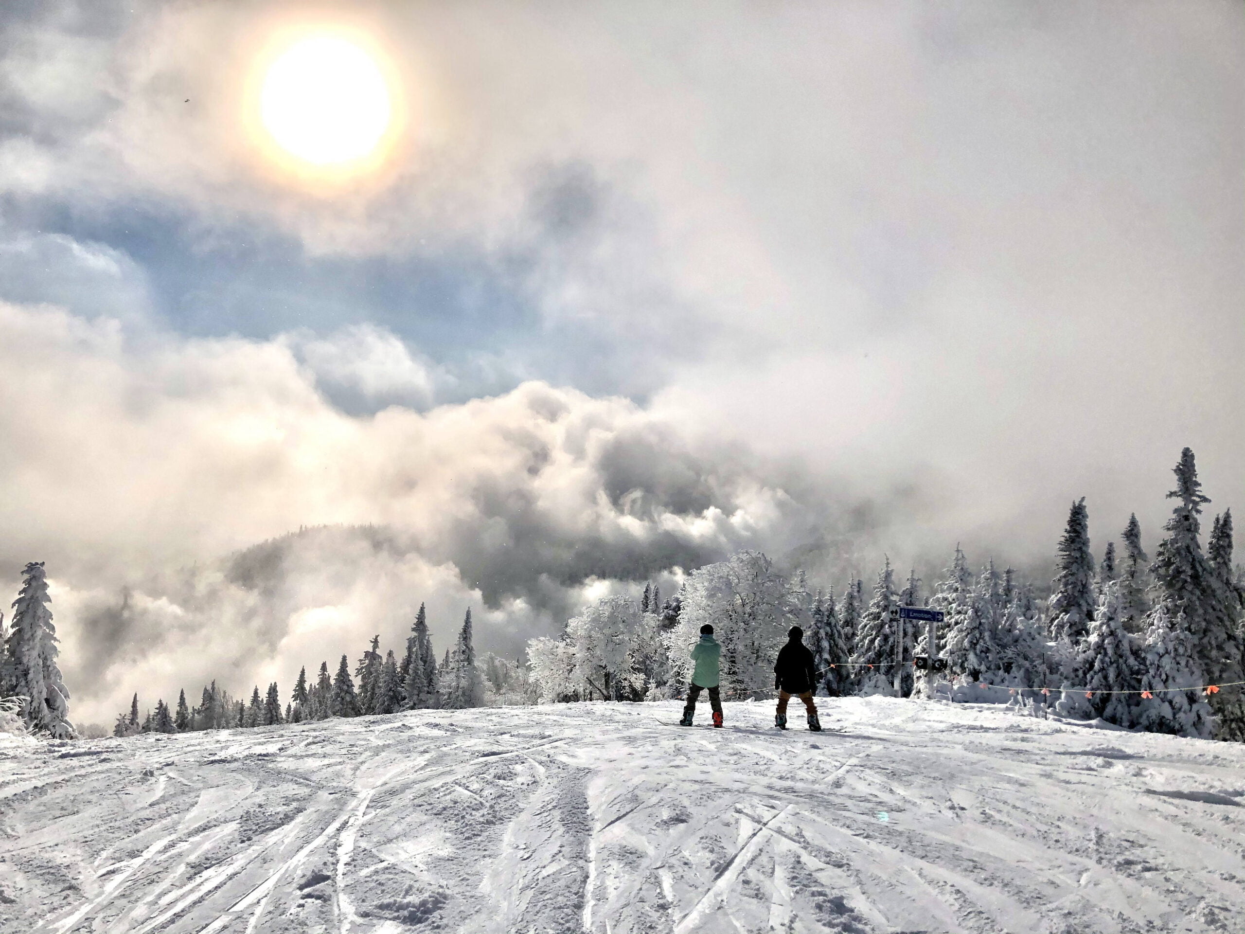 Mountain Ops last big snowmaking efforts! Blogue Tremblant