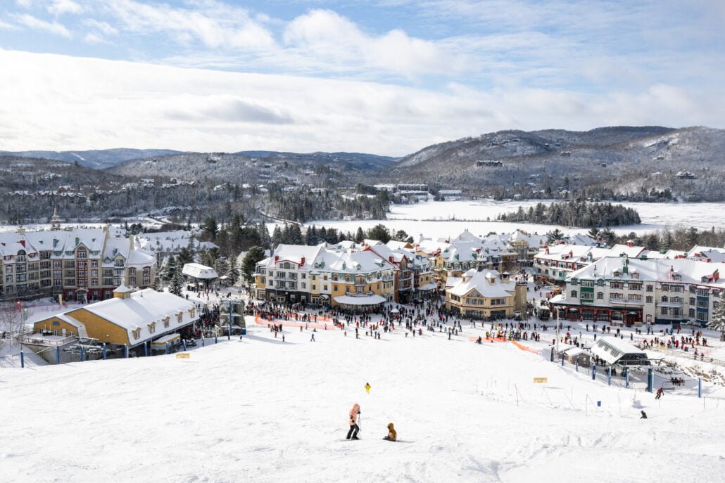 Les pistes avec les plus beaux points de vue à Tremblant Tremblant