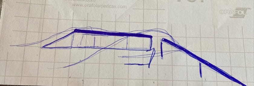 Seb toots redbull snowpark module sketch